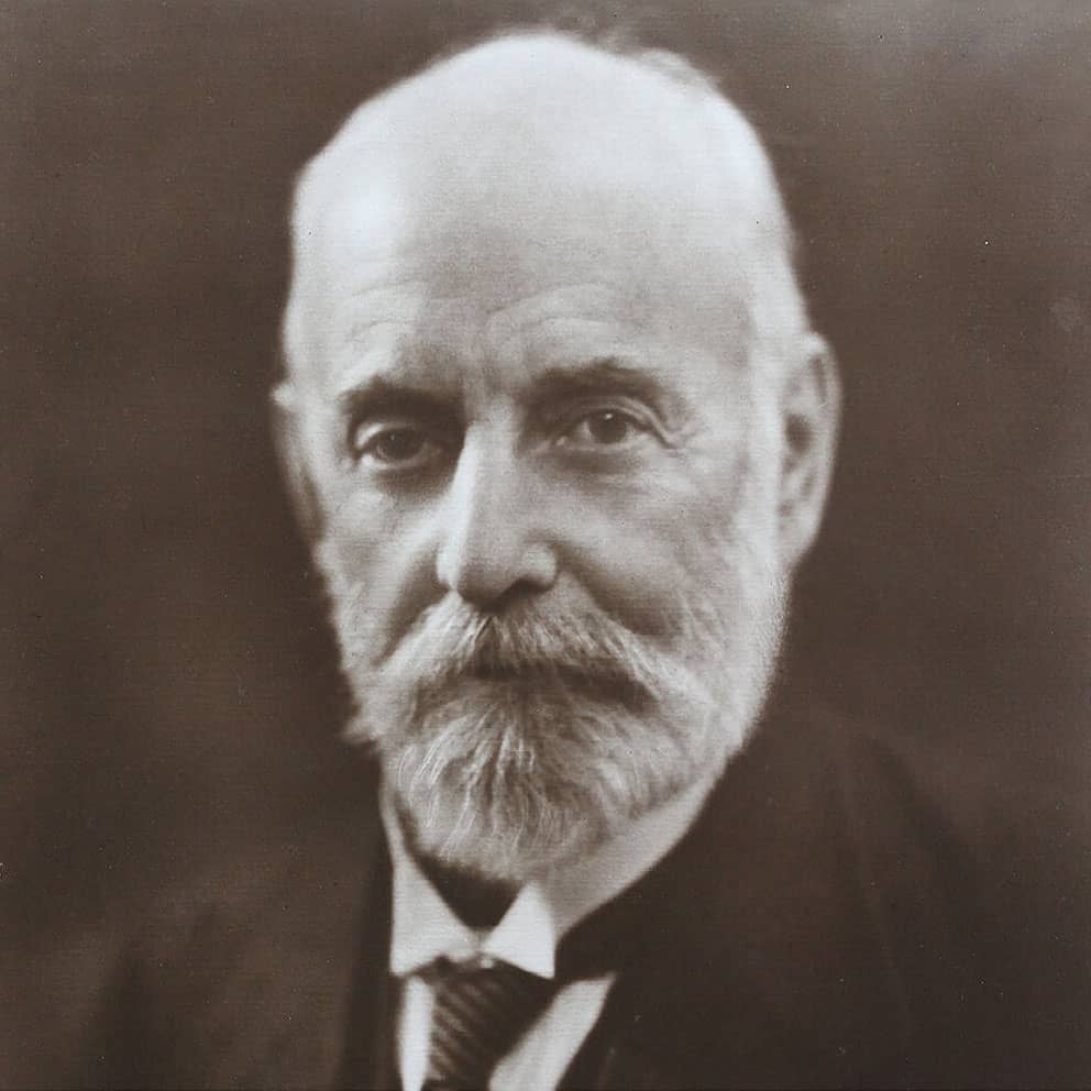 Studio portrait of H.L. Hall